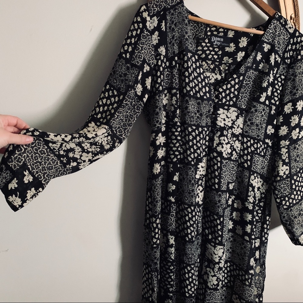 🔮VINTAGE Boho Dawn Joy Fashions Duster 🔮